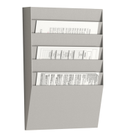 Portadepliant wall organizers - a 6 tasche A4 orizzontali - 31,1 x 7,9 x 50,2 cm - Paperflow - K500002 - 3660141881899 - DMwebShop