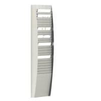 Portadepliant wall organizers - a 25 tasche A4 verticali - 27,3 x 12,9 x 112 cm - Paperflow - K500008 - 3660141170146 - DMwebShop