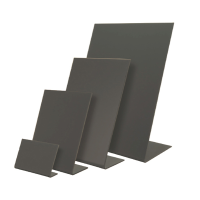 Set 5 lavagnette a L - nere - A8 - Securit - TBA-BL-A8 - 8718226499776 - DMwebShop
