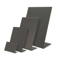 Set 5 lavagnette a L - nere - A7 - Securit - TBA-BL-A7 - 8718226499769 - DMwebShop