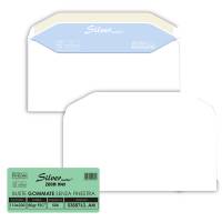 Busta Silver Matic FSC - senza finestra - gommata - 11 x 23 cm - 80 gr - bianco - conf. 500 pezzi - Pigna - 0388763AM - 8006873109842 - DMwebShop