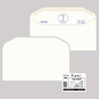 Busta KAMI GOMMATE bianca carta riciclata FSC senza finestra - 110 x 230 mm - 100 gr - conf. 500 pezzi - Pigna - 0250001AM - 8059020921422 - DMwebShop
