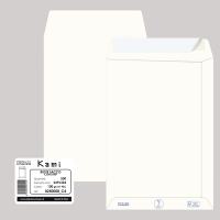 Busta sacco KAMI STRIP bianca carta riciclata FSC - 229 x 324 mm - 100 gr - conf. 500 pezzi - Pigna - 0250008C4 - 8059020921514 - DMwebShop