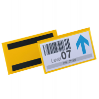 Buste identificazione magnetica - 150 x 67 mm - giallo - conf. 50 pezzi - Durable - 1742-04 - 4005546996974 - DMwebShop