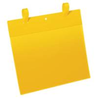 Buste con fascette di aggancio - A4 - orizzontali (311 x 442 mm) giallo - conf. 50 pezzi - Durable - 1751-04 - 4005546997087 - DMwebShop