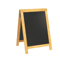 Lavagna Sandwich Nature - legno naturale - 85 x 54,5 x 44 cm - Securit - SBD-N-85 - 8719075287712 - DMwebShop