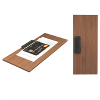Portaconto - con fermaglio - legno - 24 x 10 cm - Securit - MC-WALBP-BL - 8719075286432 - DMwebShop