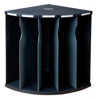 Classificatore ergonomico 5 scomparti The Corner - nero - Exacompta - 393714D - 9002493424524 - DMwebShop