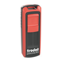 Timbro tascabile Pocket Printy 9512 - personalizzabile - autoinchiostrante - 47 x 18 mm - 4 righe - Trodat - 149168 - 190084491686 - DMwebShop