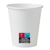 Bicchieri in carta - 200 ml - con marcatura S.U.P - conf. 50 pezzi - Dopla - 42176 - 8005090021715 - DMwebShop