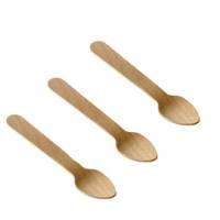 Cucchiaini in legno - 9,5 cm - conf. 48 pezzi - Leone - Q1014 - 8024112007377 - DMwebShop