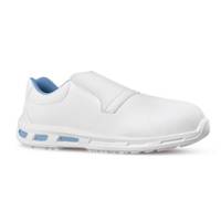 Calzatura di sicurezza Blanco S2 SRC pelle idrorepellente taglia 44 bianco - 11444