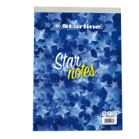 Blocco note StarNotes A4 - 60 fogli - 5 mm - 210 x 297 mm - 60 gr - conf. 10 pezzi - Starline - ODBLSTL2701A45M - 8025133106766 - DMwebShop