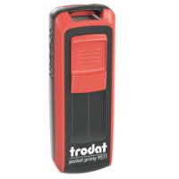 Timbro tascabile Pocket Printy 9511 personalizzabile autoinchiostrante 38x14 mm 4 righe - 2210