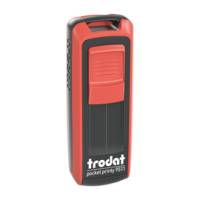 Timbro tascabile Pocket Printy 9512 personalizzabile 47 x 18 mm 4 righe - 2207