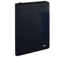 Portablocco - tessuto - nero - 26 x 34 cm - City Time - 61739. - 8002787617398 - DMwebShop