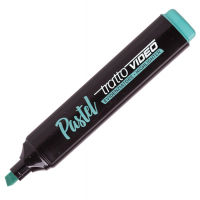 Evidenziatore Video pastel - punta a scalpello - da 1 - 5 mm - verde menta - conf. 12 pezzi - Tratto - 833505 - 8000825025198 - DMwebShop