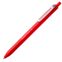 Penna a sfera a scatto iZee - punta 0,7 mm - rosso - Pentel - BX467-B - 884851041104 - DMwebShop