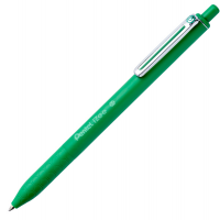 Penna a sfera a scatto iZee - punta 0,7 mm - verde - conf. 12 pezzi - Pentel - BX467-D - 884851041128 - DMwebShop