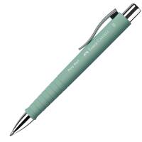 Penna a sfera a scatto Poly Ball - Punta 0,7 mm - fusto verde menta - Faber Castell - 241165 - 6933256643483 - DMwebShop