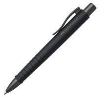 Penna a sfera a scatto Poly Ball - Punta 0,7 mm - fusto all black - Faber Castell - 241190 - 6933256634450 - DMwebShop
