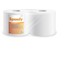 Bobina asciugatutto Speedy - 2 veli - 17 gr - Ø 25,5 cm - H 22,8 cm x 180 mt - microgoffrata - pacco 2 rotoli - Lucart - 852247B - 89384A - DMwebShop