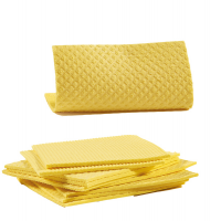 Pannospugna Aquos - 18 x 20 cm - giallo - pack 10 pezzi - Perfetto - 0231 - 8000957023109 - DMwebShop