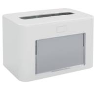 Dispenser personalizzabile - per tovaglioli interfogliati - bianco - Papernet - 417192 - 8024929271923 - DMwebShop