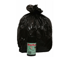 Sacchi - 50 x 60 cm - 30 lt - 16 micron - nero - conf. 20 pezzi - Rolsac - 10240 - 8010405000002 - DMwebShop