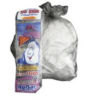 Sacchi - 50 x 60 cm - 30 lt - 16 micron - trasparente neutro - conf. 20 pezzi - Rolsac - 10064 - 8010405000712 - DMwebShop