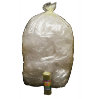Sacchi - 70 x 110 cm - 110 lt - 22 micron - giallo trasparente - conf. 10 pezzi - Rolsac - 10467 - 8010405020093 - DMwebShop