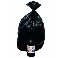 Sacchi - 90 x 120 cm - 130 lt - 63 micron - nero - conf. 10 pezzi - Rolsac - 21130-3 - 8010405023612 - DMwebShop