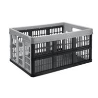 Cassa pieghevole - 47,5 x 35 x 23,9 cm - plastica - grigio - Cep - 2310150011 - 8009404310151 - DMwebShop