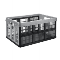 Cassa pieghevole - in plastica - grigio - 475 x 345 mm H235 mm - Cep 2310150011