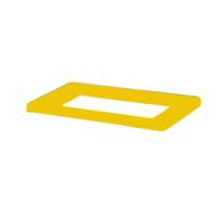 Coperchio per contenitore Bob Color 20 x 2 cm giallo Medial 790416 - 12212