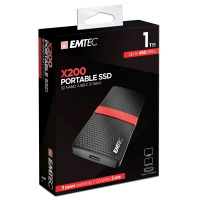 Hard disk SSD esterno 3.1 - 1 Tb - Emtec ECSSD1TX200