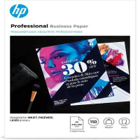 Confezione da 150 fogli - carta professionale - lucida per getto d'inchiostro - A4 - Hp - 3VK91A - 192545168397 - DMwebShop