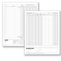 Registro Corrispettivi - 16 pagine numerate - 31 x 24,5 cm - Data Ufficio - DU1386N0000 - 8008842531326 - DMwebShop