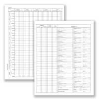 Registro prospetto riepilogativo minori - 8 pagine - 31 x 24,5 cm - Data Ufficio - DU138510000 - 18008842531828 - DMwebShop
