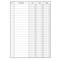 Registro Dare-Avere-Saldo - 96 pagine - 17 x 12 cm - conf. 2 pezzi - Data Ufficio - DU133300000 - 8008842530992 - DMwebShop