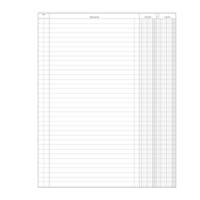 Registro Entrate-Uscite - 100 pagine - 31 x 24,5 cm - Data Ufficio - DU135800000 - 8008842531265 - DMwebShop