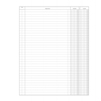 Registro Entrate-Uscite - 100 pagine - 31 x 24,5 cm - Data Ufficio - DU135800000 - 8008842531265 - DMwebShop