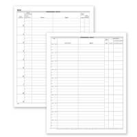 Registro corrispondenza arrivo-partenza - 50 pagine - 31 x 24,5 cm - Data Ufficio - DU138000000 - 8008842531302 - DMwebShop