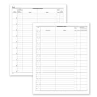 Registro corrispondenza arrivo-partenza - 50 pagine - 31 x 24,5 cm - Data Ufficio - DU138000000 - 8008842531302 - DMwebShop