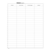 Registro firma presenza - 49 pagine - 31 x 24,5 cm - Data Ufficio - DU133810000 - 8008842586944 - DMwebShop