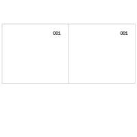 Blocco scontrino 2 sezioni - 100 copie numerate - bianco - 5,8 x 13 cm - conf. 10 pezzi - Data Ufficio - DU160000010 - 88645A - DMwebShop