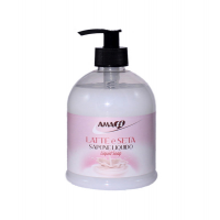 Sapone liquido - in dispenser - 500 ml - latte & seta - Amati - 112306001196 - 8004393001196 - DMwebShop