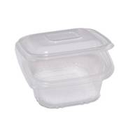 Contenitori in PP - con coperchio incernierato - 12 x 12 x 5,5 cm - conf. 50 pezzi - Europack - 48401032 - 8007626780400 - DMwebShop