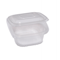 Contenitori in PP - con coperchio incernierato - 12 x 12 x 5,5 cm - conf. 50 pezzi - Europack - 48401032 - 8007626780400 - DMwebShop