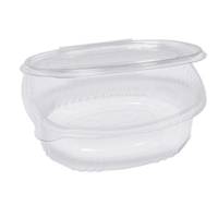 Contenitori ovali in PET - con coperchio incernierato - 18 x 15,1 x 6,5 cm - conf. 50 pezzi - Europack - 1507310001 - 8007626780523 - DMwebShop